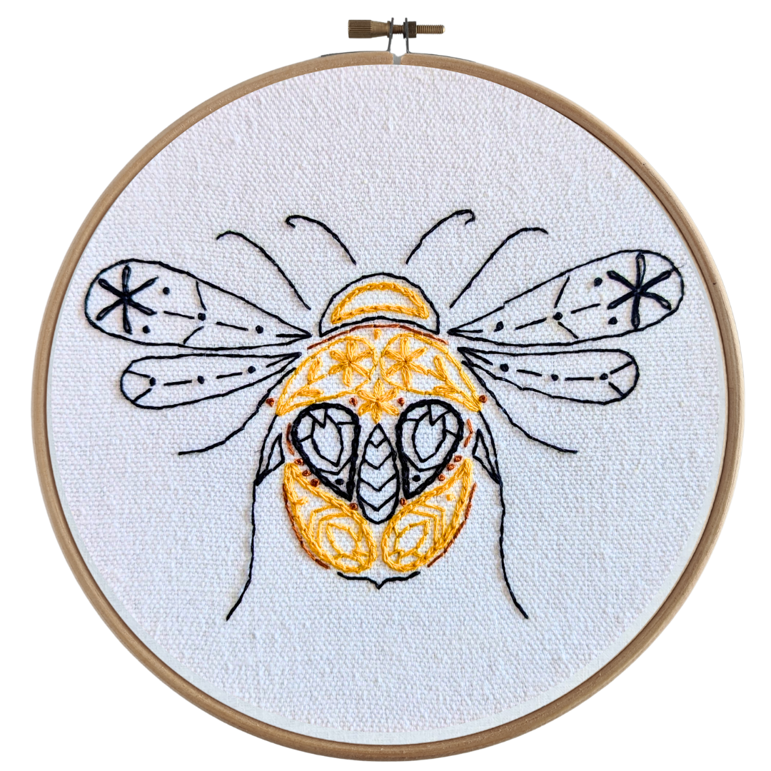 Bee Embroidery Kit