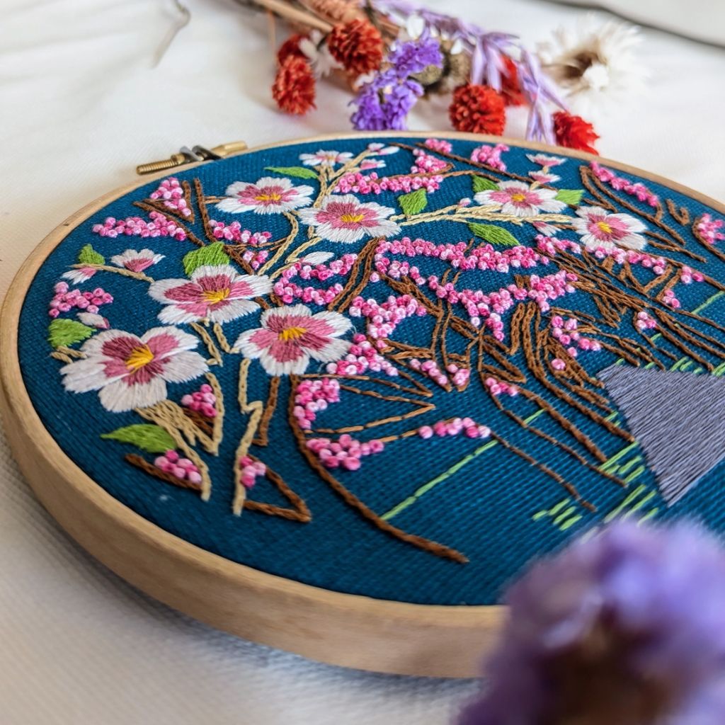Cherry Blossom Hoop Kit