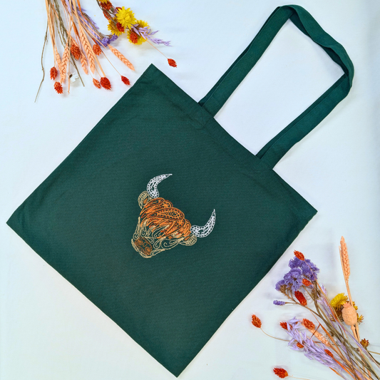 Highland Coo Tote Bag Kit