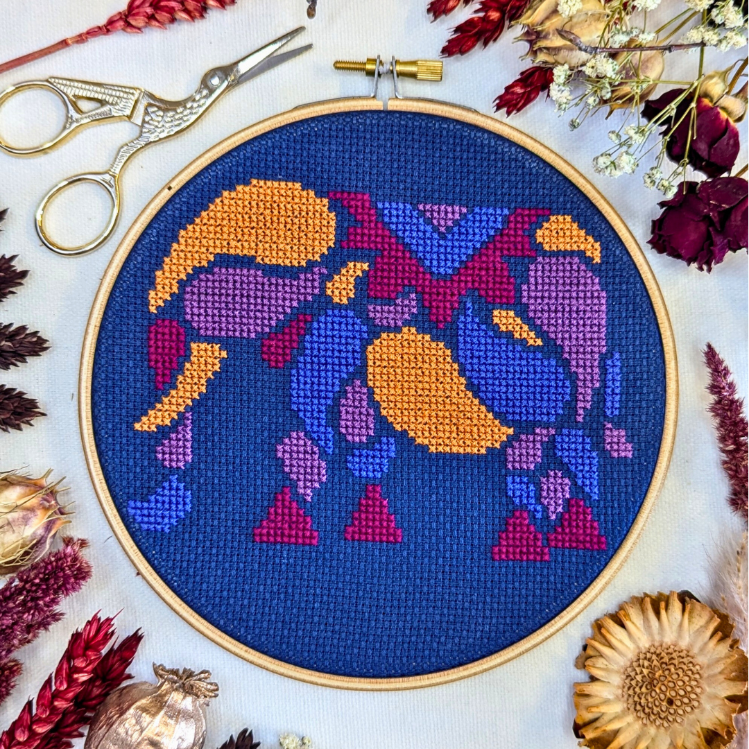 Elephant Cross Stitch Kit