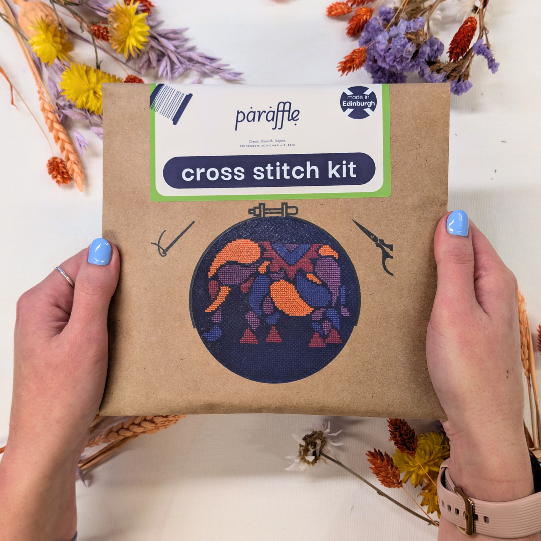 Elephant Cross Stitch Kit