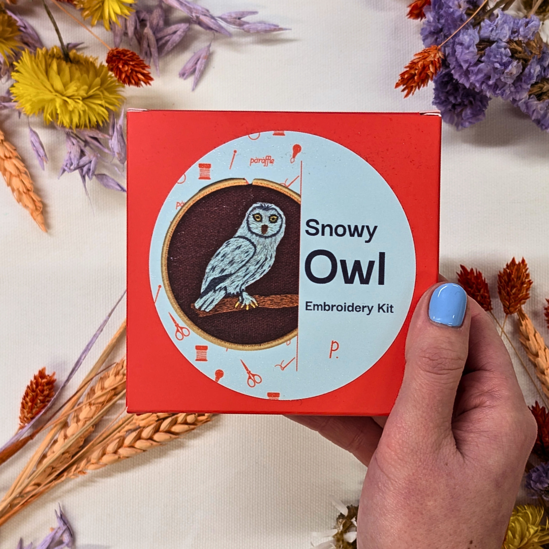 Mini Owl Embroidery Kit