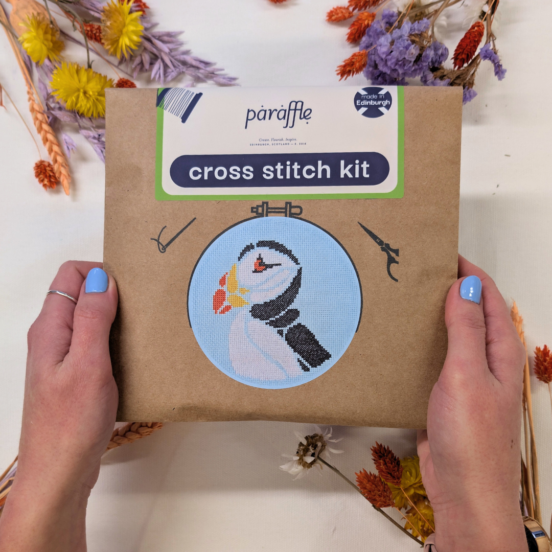 Puffin Cross Stitch Kit