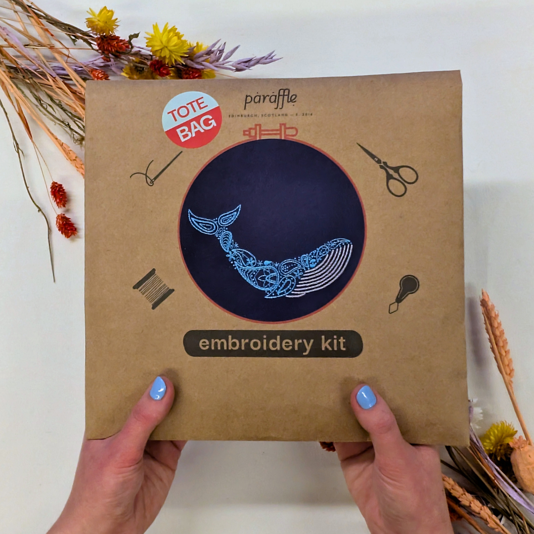 Whale Tote Bag Kit