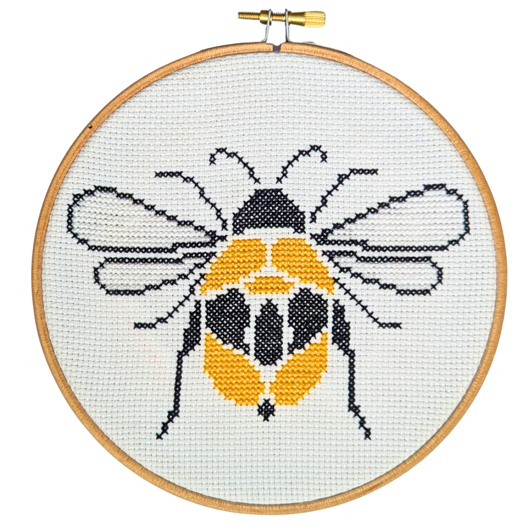 Bee Cross Stitch Kit