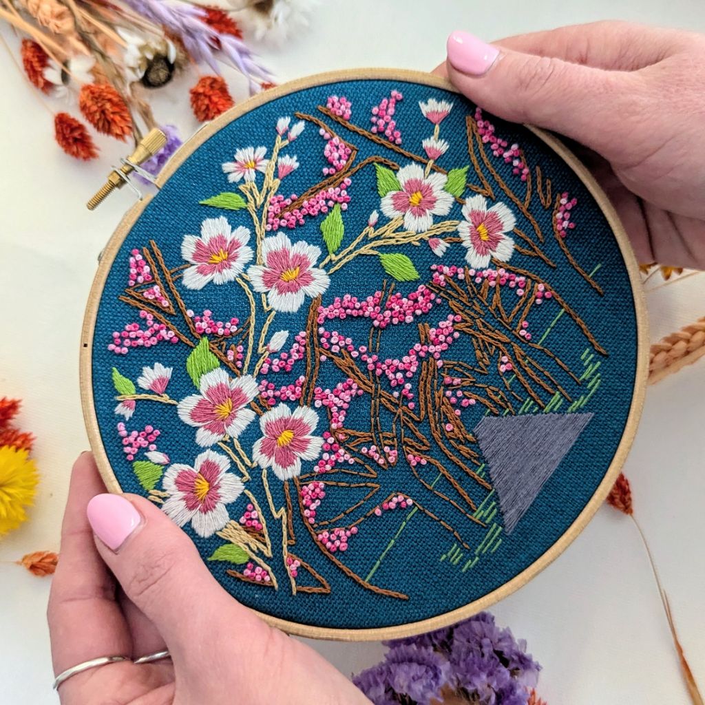 Cherry Blossom Hoop Kit