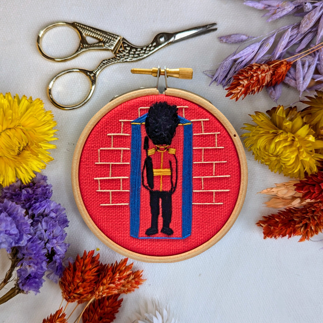 Mini King's Guard Embroidery Kit