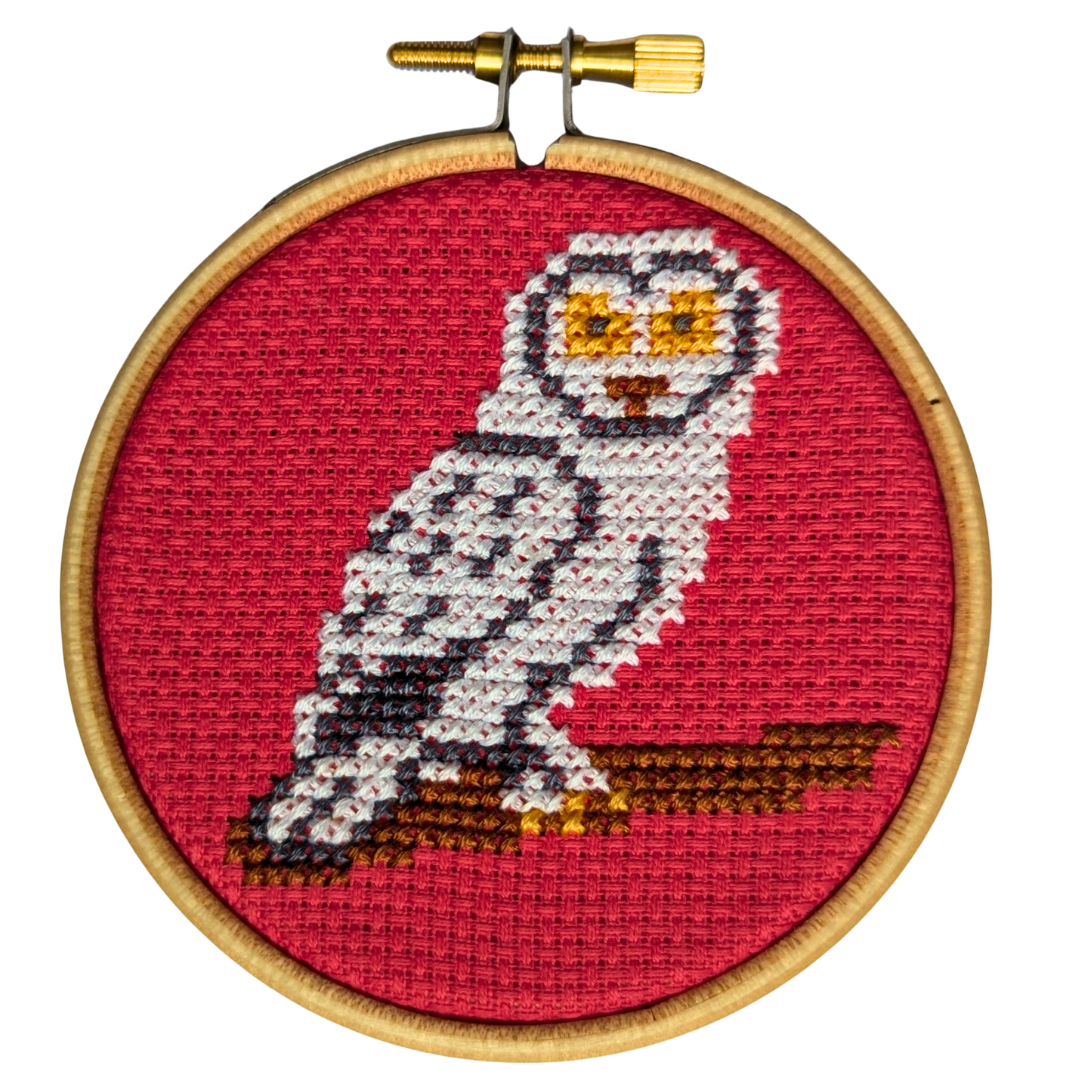 Mini Owl Cross Stitch Kit