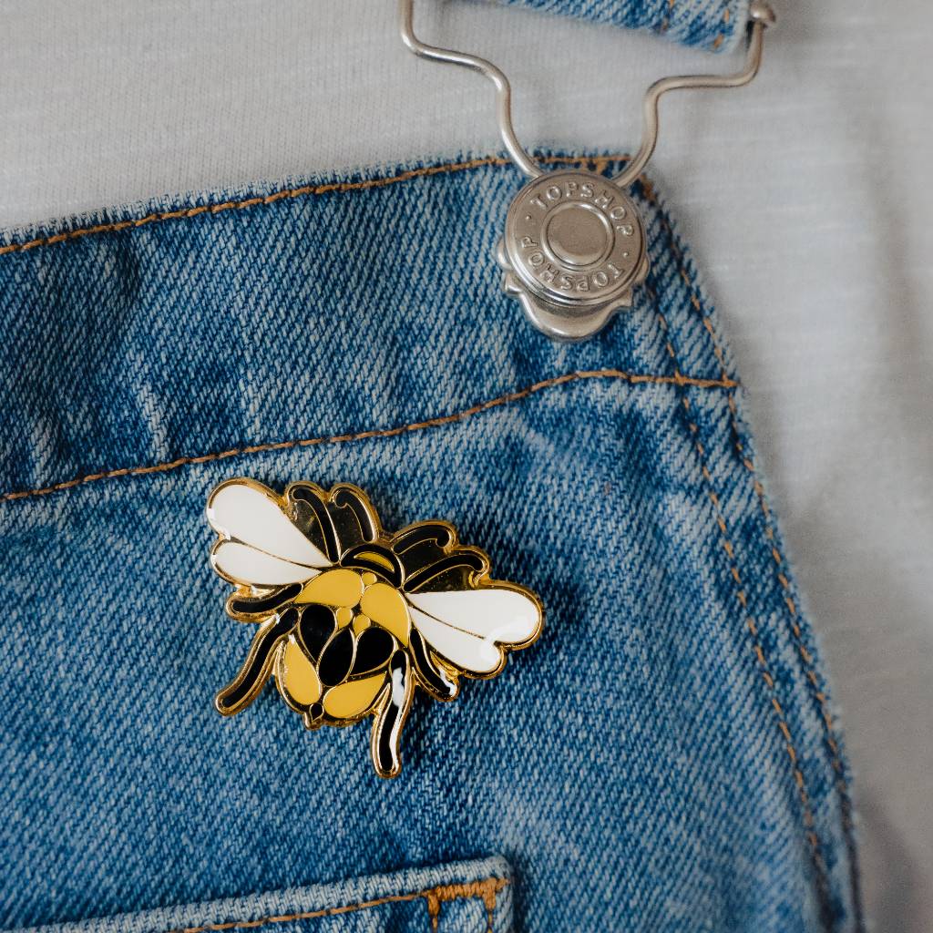 Bee Pin Badge