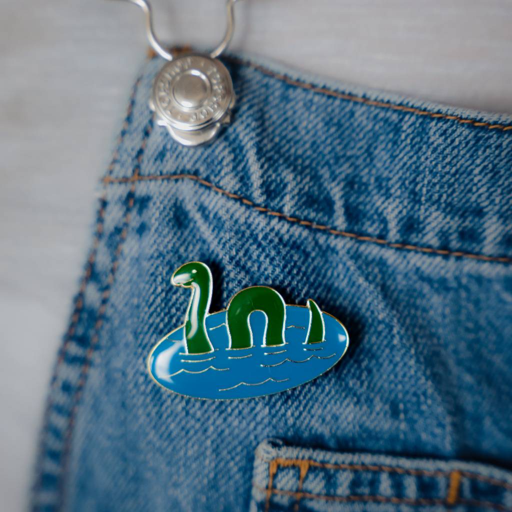 Nessie Pin Badge