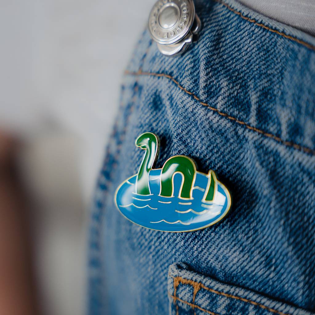 Nessie Pin Badge