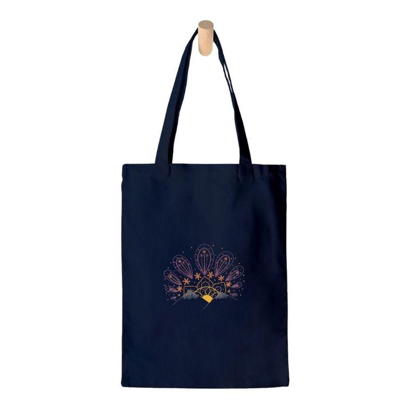 Paraffle Embroidery Tote bag Kit Sunset Tote Bag Kit