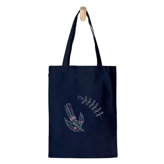 Paraffle Embroidery Tote bag Kit Swallow Tote Bag Kit